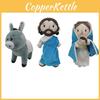 Jesus Plush Toy 32cm/12.6in Cartoon Style Crystal Ultra Soft Customizable Design