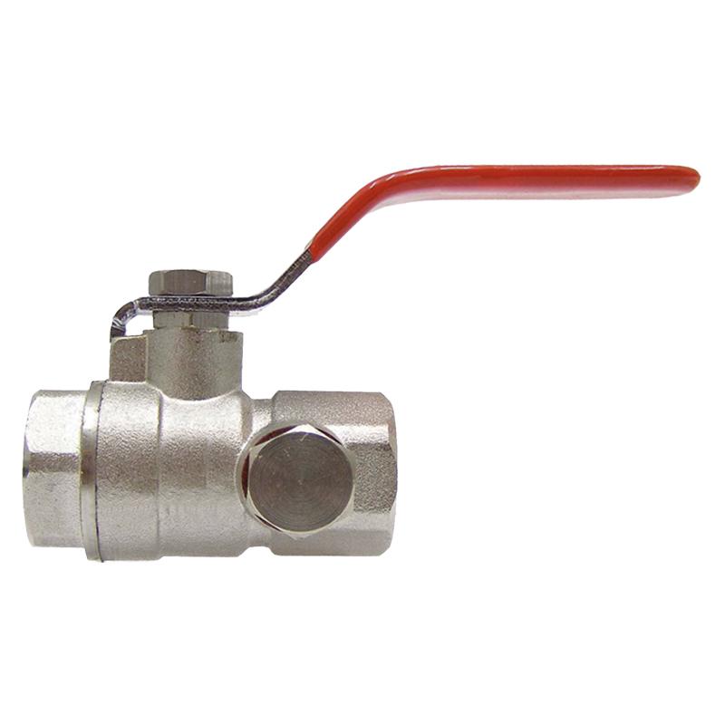 Brass/nickel Ball Valve IG 30bar 1/2" 54.5mm
