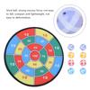 Flannelette Durable Cartoon Lightweight Children Suction Cup Dartboard Indoor Outdoor Sports