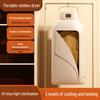 Compact Foldable Multi-Functional Clothes Dryer with Timer