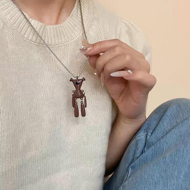 Music Headphone Stainless Steel Men Women Necklace Pendants Chain Rock Hip Hop Punk Trendy Jewelry Gift