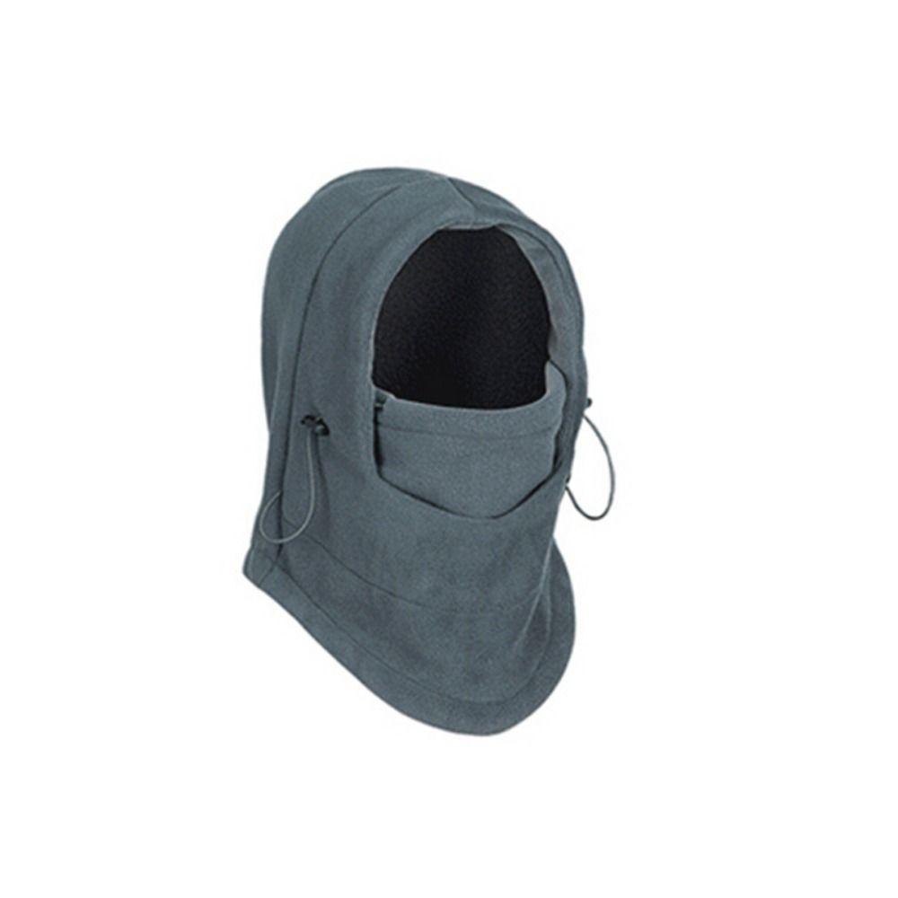 Fleece Scarf Outdoor Mask Skullies Bonnet Hat Pullover Cap Hooded Hat Beanies Hat Women Winter Cap