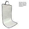 Dog Car Seat Cover Waterproof Scratch-Proof Car Seat Protector Travel Pet Mat Cushion with Adjustable Headrest Straps Universal Fit for Cars SUVs