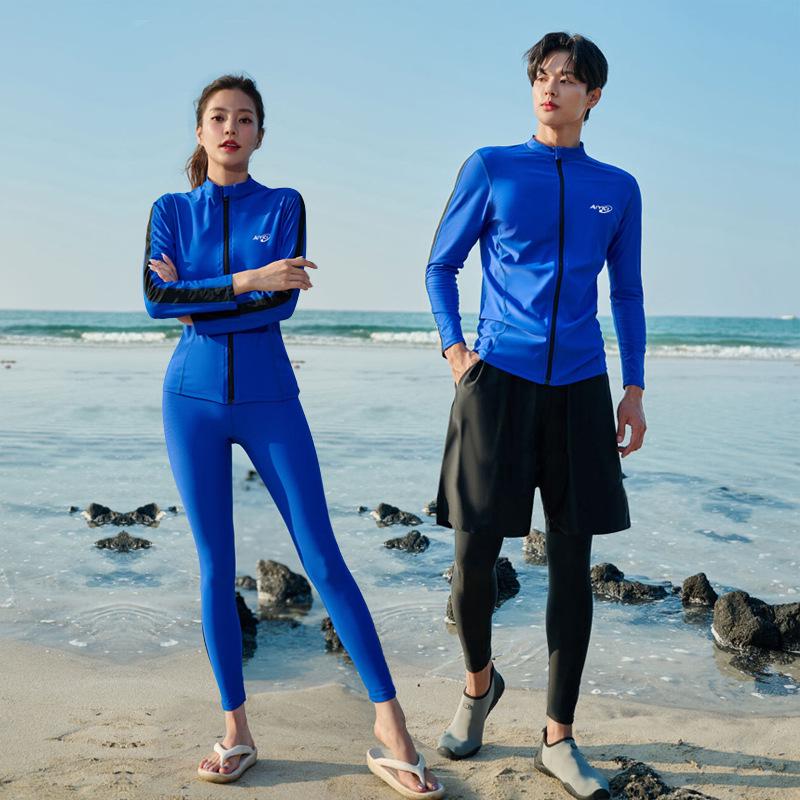 Kurtka z długim rękawem chroniąca przed słońcem dla 24-letniej pary: Pływanie, Nurkowanie, Surfing Luźny Kombinezon Meduza