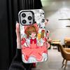 CardCaptor Sakura Anime Soft Phone Case for iPhone 15 16 17 Pro Max 17Air 16E 14 Plus 13 12 Mini Shockproof Cover Back Shell