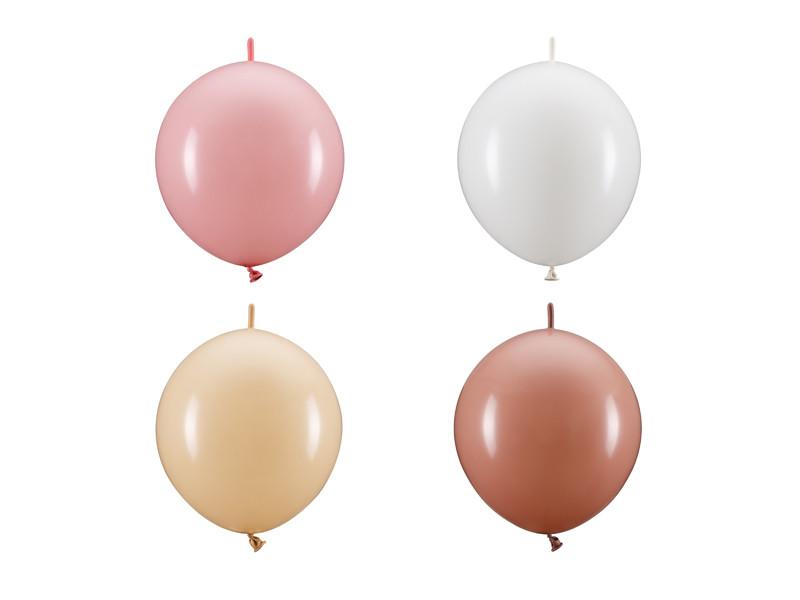 Balony Z Łącznikiem, 33 Cm, Mix (1 Op. / 20 Szt.)