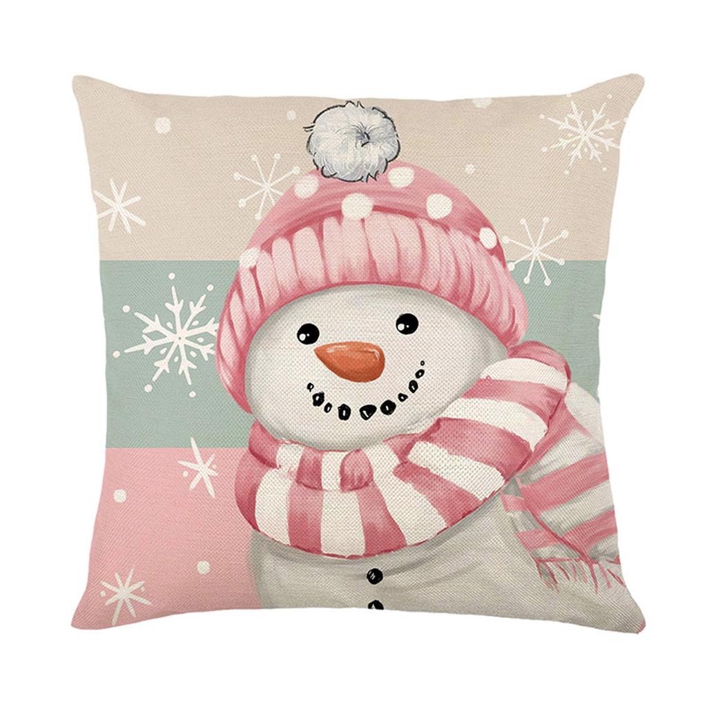 Merry Christmas, Throw Pillow Cover, 18 X 18 Inch, Winter Holiday, Cushion Cover Sofa Decoration, Christmas Tree