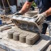 Easy Operation Concrete Mold Reusable Brick Mold DIY Garden Edging Mold  Lawn