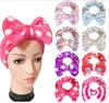 Custom Private Label Women Shower Spa Headband Head Wraps Hair Band Washing Face Bow Headband