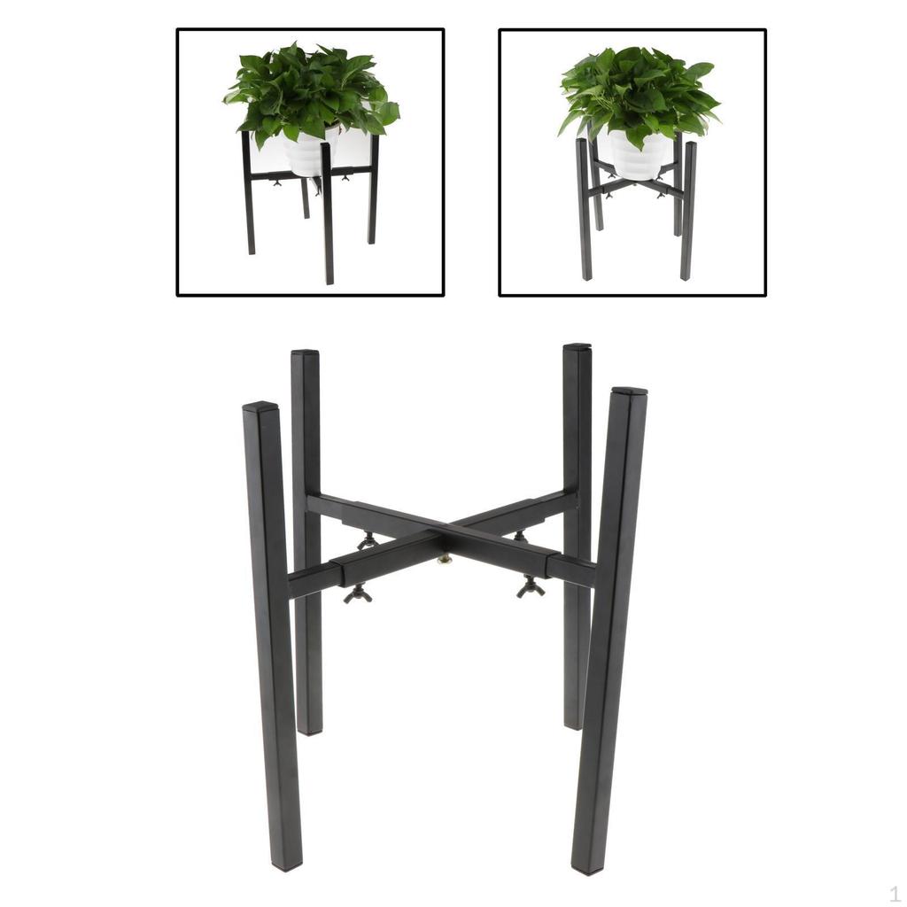 Verstellbarer Ständer Blumentopfhalter Topf-Ausstellungsständer Garten Terrasse
