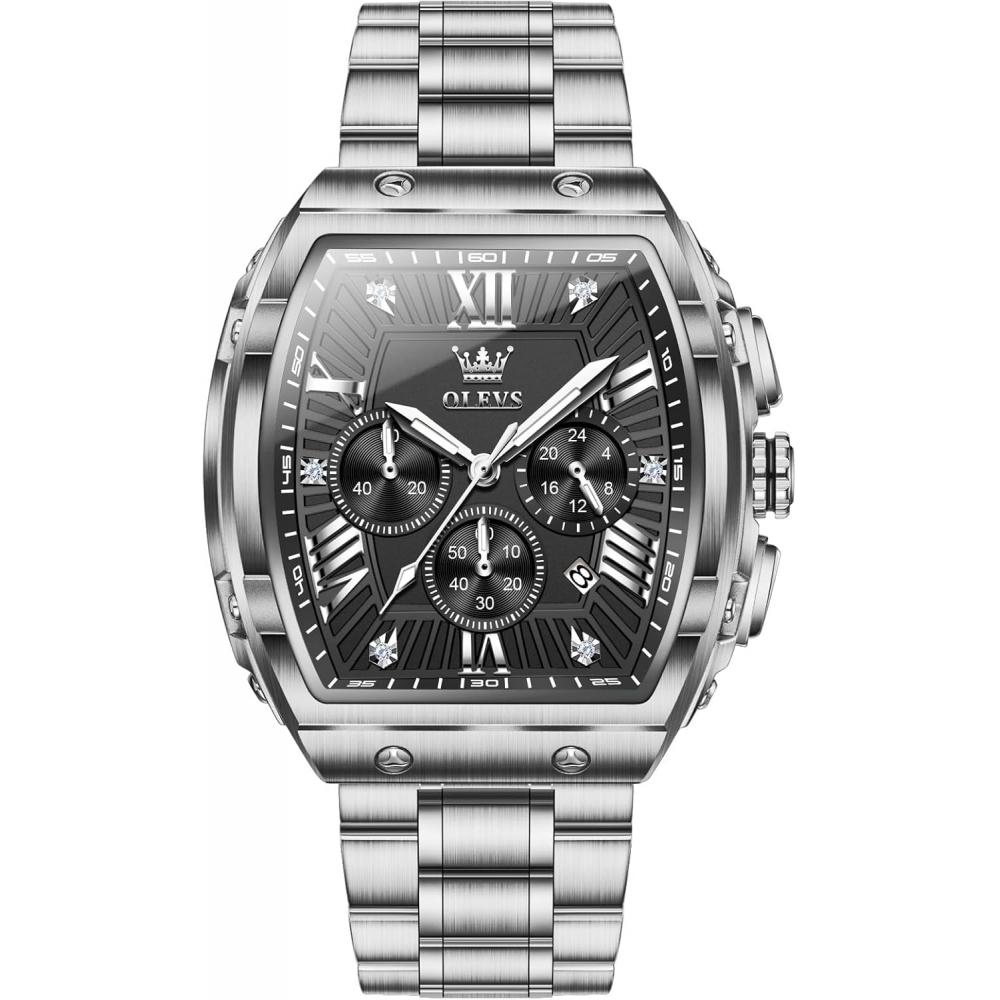 Iqiyi Men Analog Waterproof Metal Watch Silver G5639g Bh