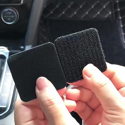 20 Pares Fita de Fixação Resistente Autoadesiva Tira de Encaixe Sem Danos Multifuncional Tapete de Chão de Carro Adesivo de Fixação de Carpete