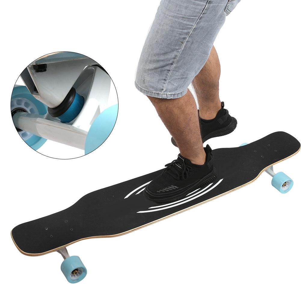 Maple Wooden Professional Longboard Strong Loading Antiskid Deck Four Wheel Sports Skateboard for