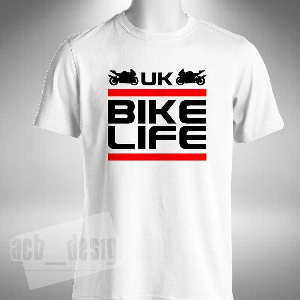 

UK Bike Life T-Shirt Superbike Motorbike Bikes Road Bike Biker Race Small to 5XL 3XL