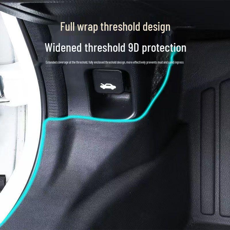 Pack Tapis de Sol et Seuil de Porte TPE Haval H6 - Style Cool Tendance Nationale (2e et 3e génération)