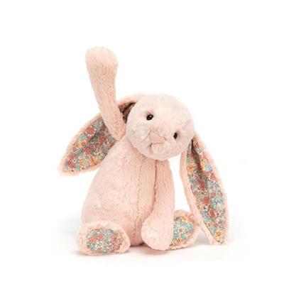 Jellycat Bonnie Rabbit Series Flower Ears Peach Doll Plush Doll 18cm/31cm/36cm Height