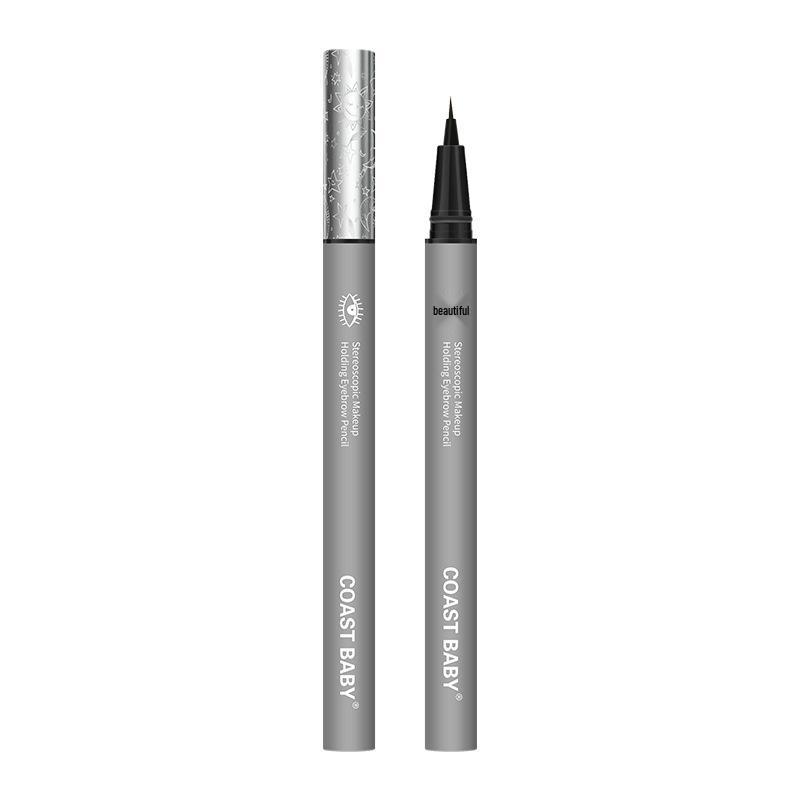 COAST BABY 3D Soft Water-resistant Eyebrow Pencil - Long-lasting, Sweatproof, Ultra-fine, Lower Lash & Under-eye Bag Enhancement.