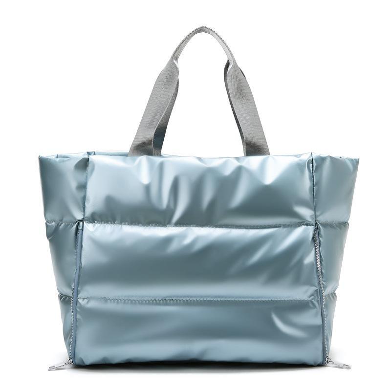 Dry And Wet Separation Sports Portable Shoulder Bag Yoga Fitness Bag Large Capacity Travel Bag Foldable