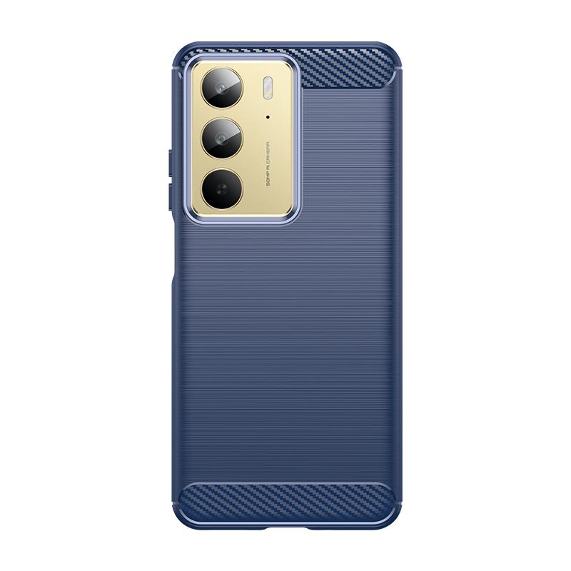 

For Realme 14X Case Cover Realme 14X Capas New Carbon Fiber Phone Bumper Back Armor Shockproof Soft TPU Fundas OPPO Realme 14X Realme 14X
