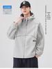Men's Autumn Fleece Hooded Jacket - Warm, Loose, Casual Outdoor Wear