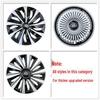 Compatible with Dongfeng Fengxing Lingzhi M3/M5/V3 1.5XL/1.6 Car Wheel Hub Cap Cover.
