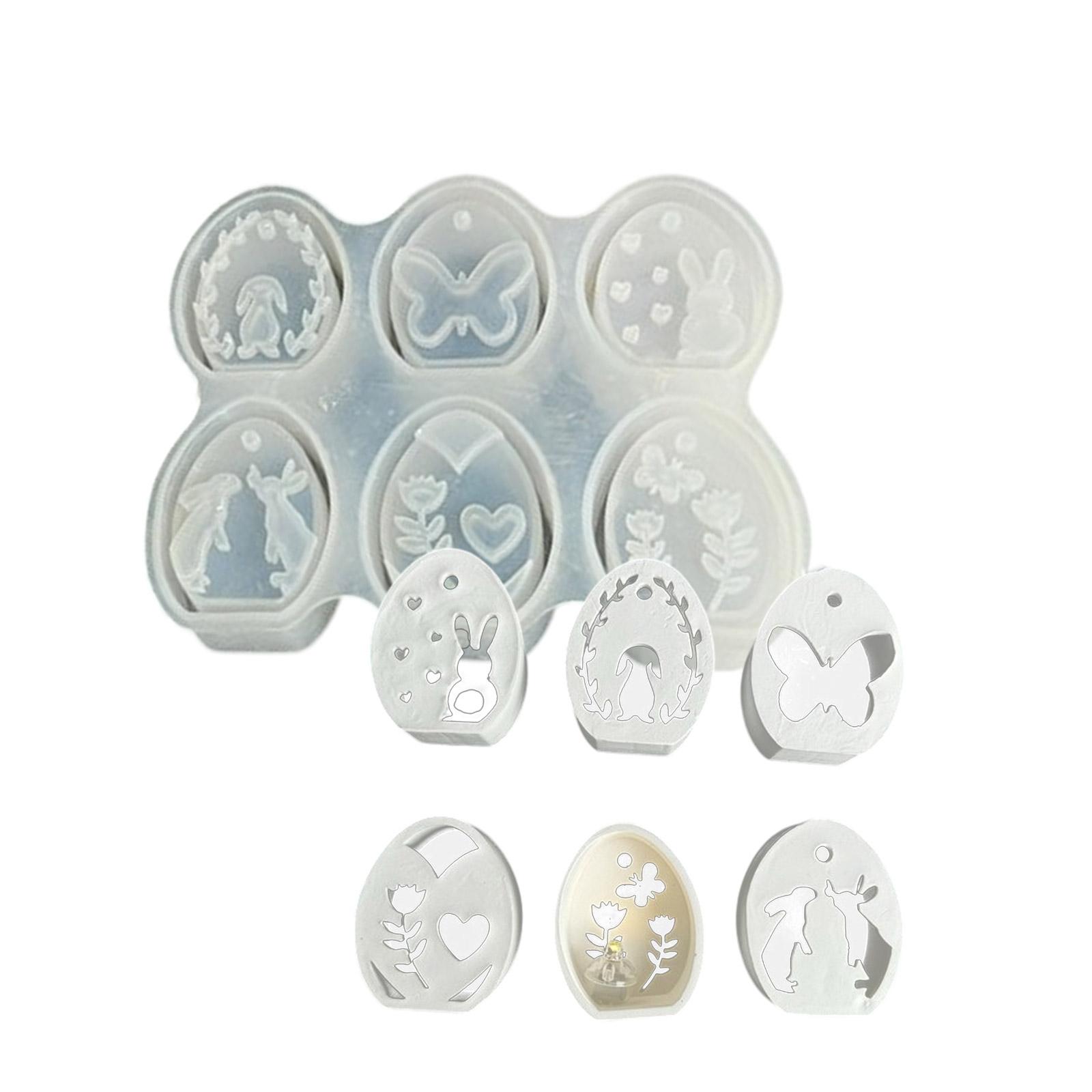 

Гибкая силиконовая форма для ночника, формы для пасхальных проектов, силиконовая текстура для создания детализированных украшений яиц