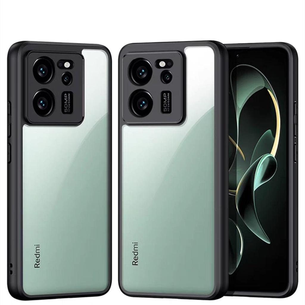 For Xiaomi 14T Pro Case Xiaomi 14T 14 13 13T Pro Cover Funda Coque Hard Transparent TPU Shockproof Back Bumper Xiaomi 14T Pro