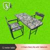 Golden Ant Guard 1.2m Blow Molded Folding Table & Chair Set