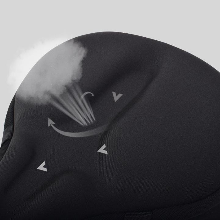 Electric Bicycle Seat Cushion Cover Mountain Bike Soft Comfort Thickened Seat Cover 3d Battery Bike Silicone Cushion Cover
