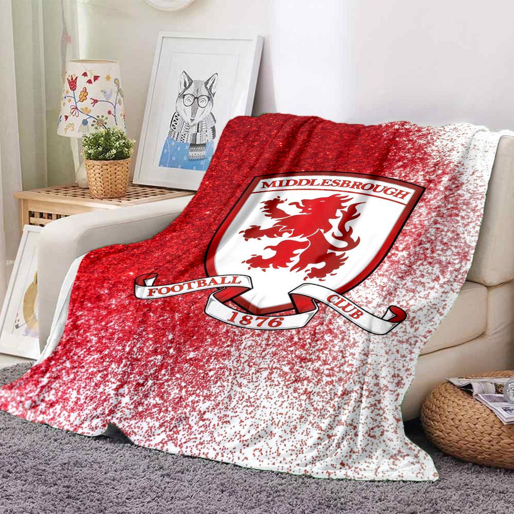 Middlesbrough Blanket, High quality Comfortable for All Seasons, Home Decor, Warmth and Comfort