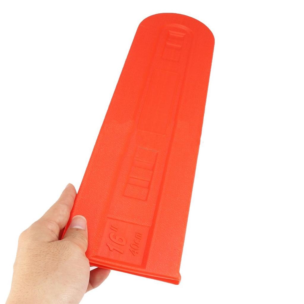 14'' 16'' Chainsaw Bar Cover Scabbard Protector Universal Guide Plate Set Orange