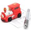 Latest Electric Induction Line With Innovative Mini Magic Writing Tool Children'S Plaything Draw Rail Car Diy Assemble Miniature Cars