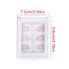 3Pairs/Set Replacement False Eyelash Extension Practice Head Model Silicone Removable Eyelids Tattoo Training Eyes Mannequin
