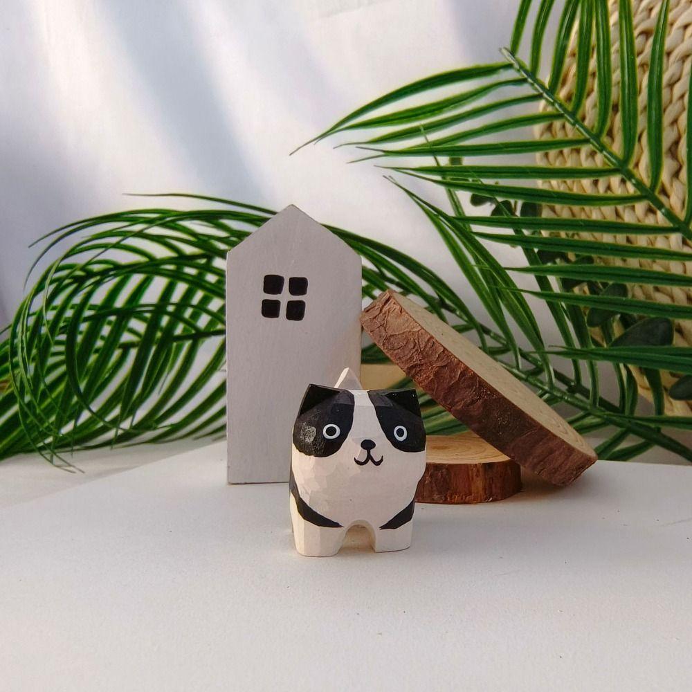 Мини-деревянные фигурки животных — фото 15