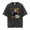 Carin Leon T Shirt 2024 Tour Merch Boca Chueca Concert Fans Long or Short Sleeves Vintage Washed Homme Comfortable Soft