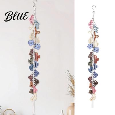 Fashionable Hair Accessory Display Boho Clip Organizer Braided Vertical Claw