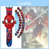 Cartoon Electronic Ultraman Watch For Kids 3-8 Years Old With Projection And Light Feature