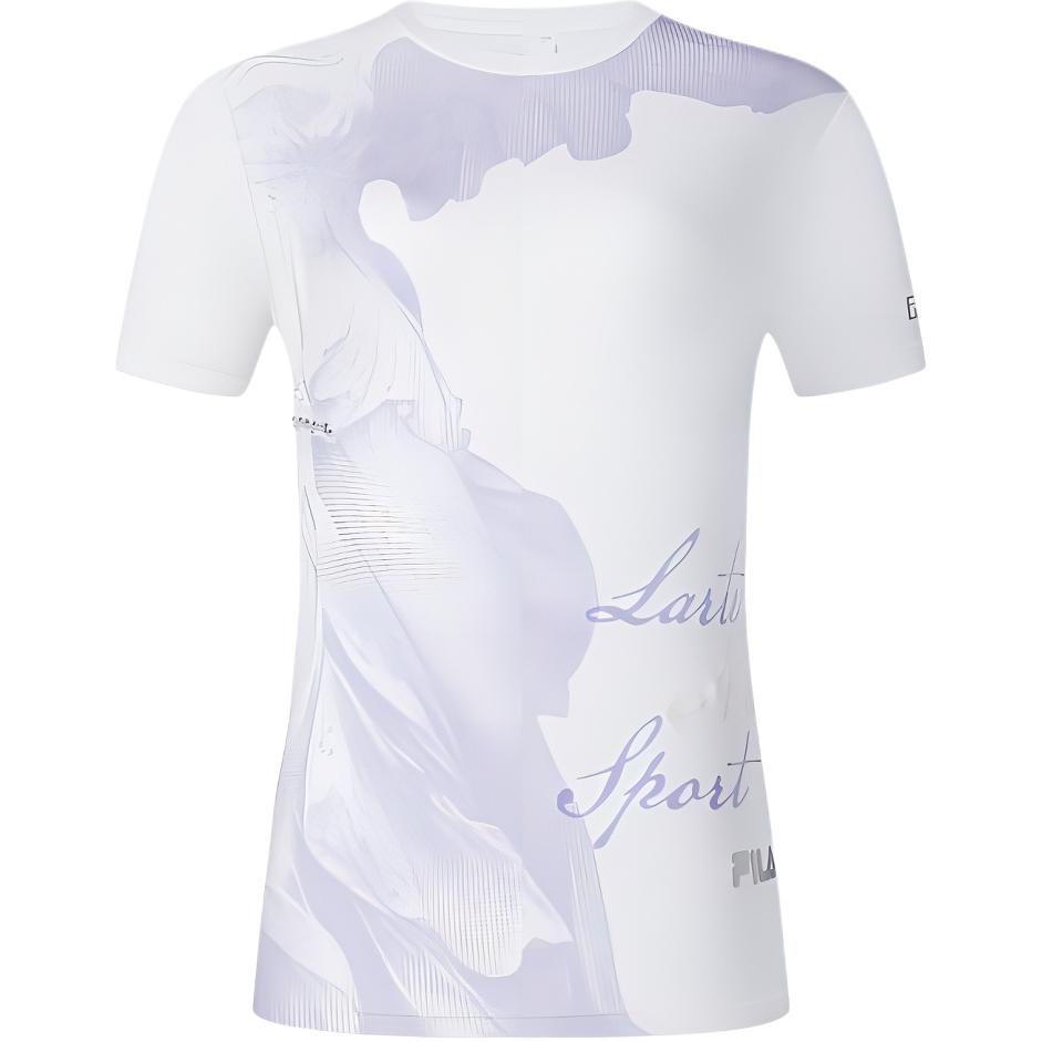 

New FILA T Shirt Women s Starlight White A11W421119F-WT S