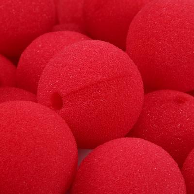 ABWR-60 Pieces Red Clown Noses Cosplay Noses Foam Noses For Halloween Christmas Carnival Costume Party Dress Up