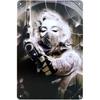 Decorative Metal Tin Sign, Anime Fitness Girl, 20x30 cm