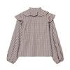 2025 Winter European & American Plaid Layered Decorative Shirt