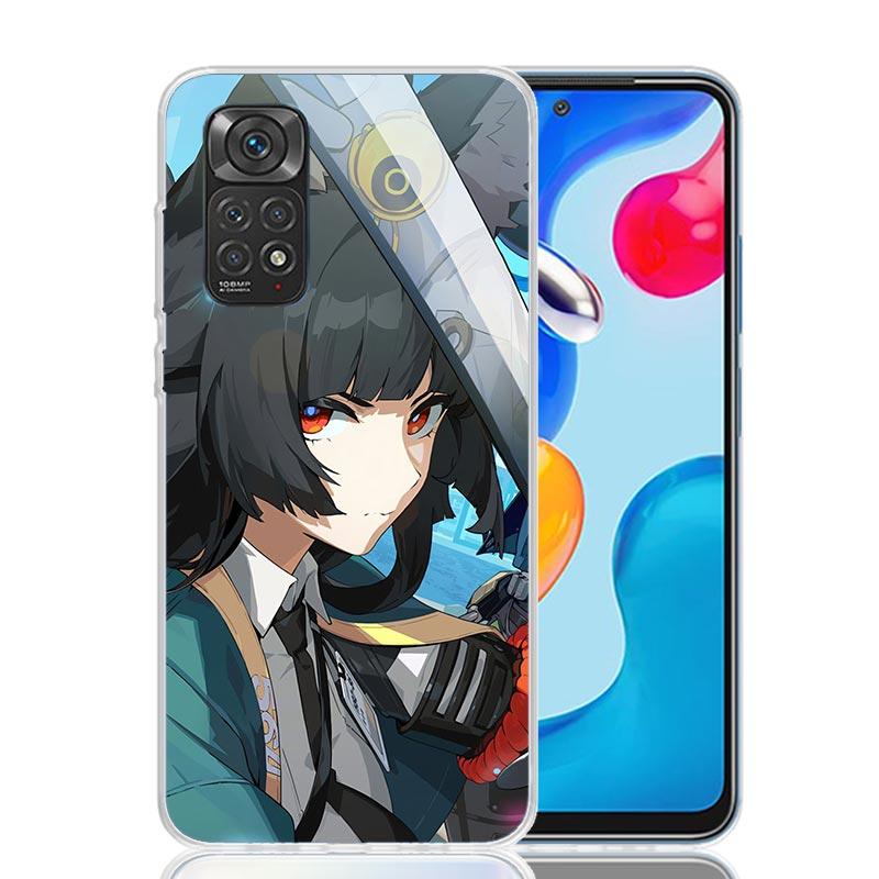Zenless Zone Zero Hoshimi Miyabi Phone Case For Xiaomi Redmi Note 15 14 13 12S 12 Pro Plus 11S 11E 11 11T 10S 10 Art Soft Patter