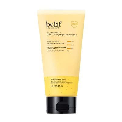Super Knights Bright Toning Vegan Pack Cleanser 150ml