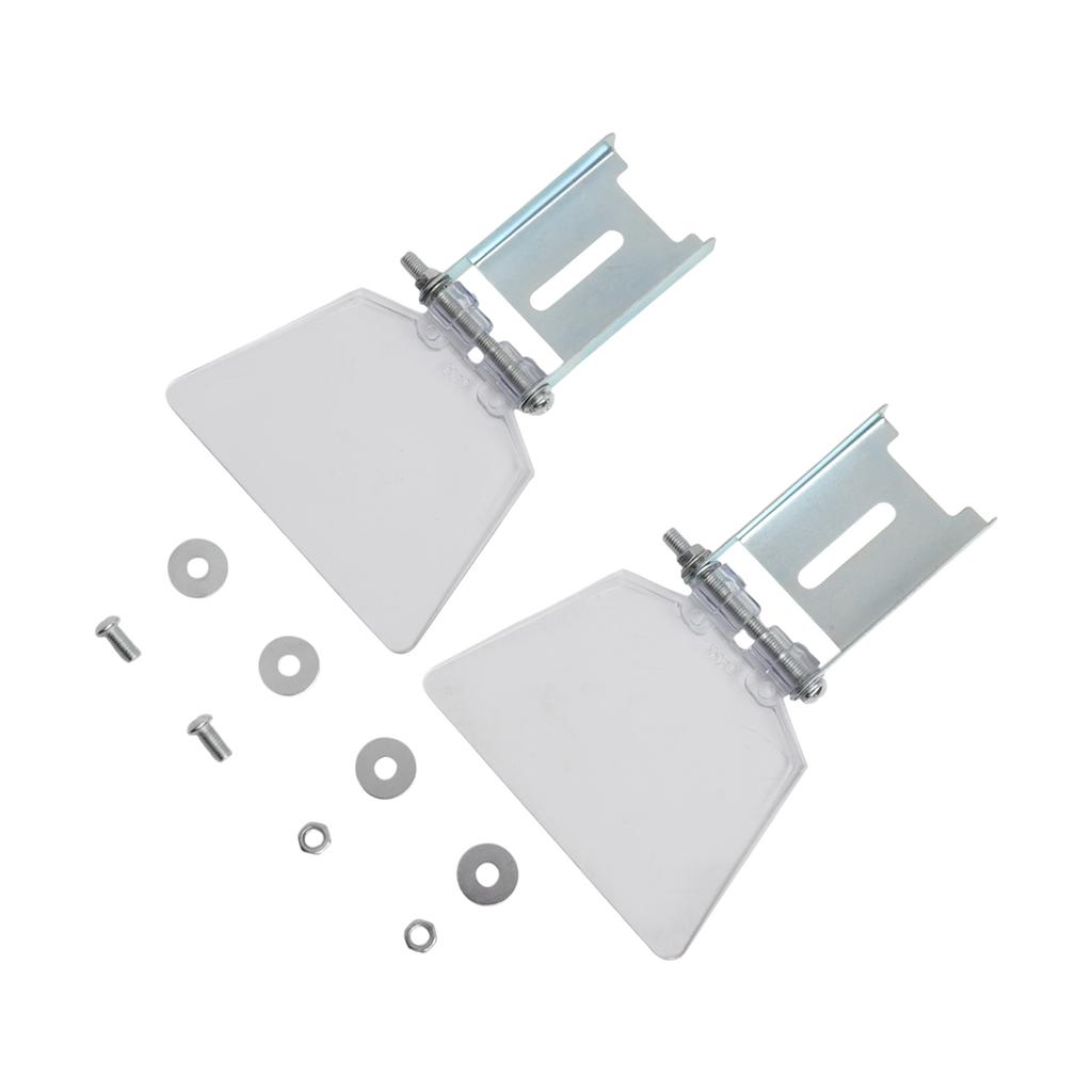 Replacement Guard Bench Grinder Shield Safety Use Sanding Operations Stainless Steel Material ABS Construction For Bench Grinder