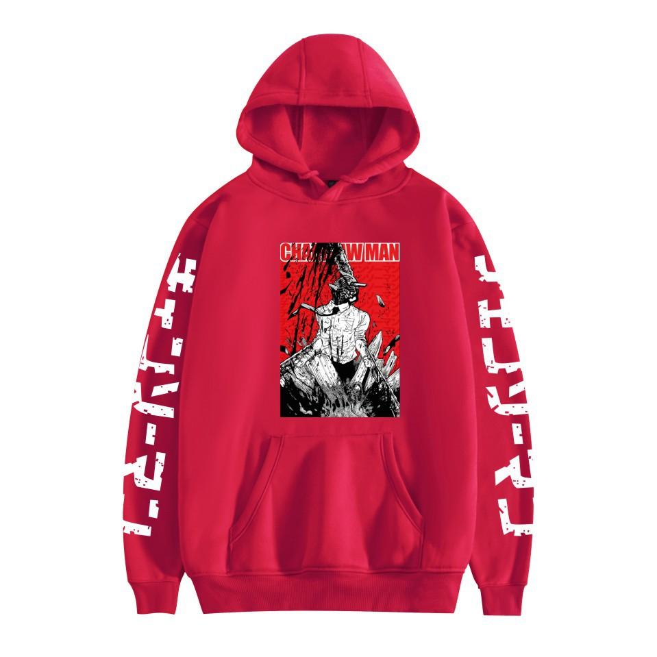 Chainsaw Man Anime Men Women Hoodies Autumn Casual Pullover Hoodie Fashion Sweatshirts Hip Hop Sweatshirt Clothes