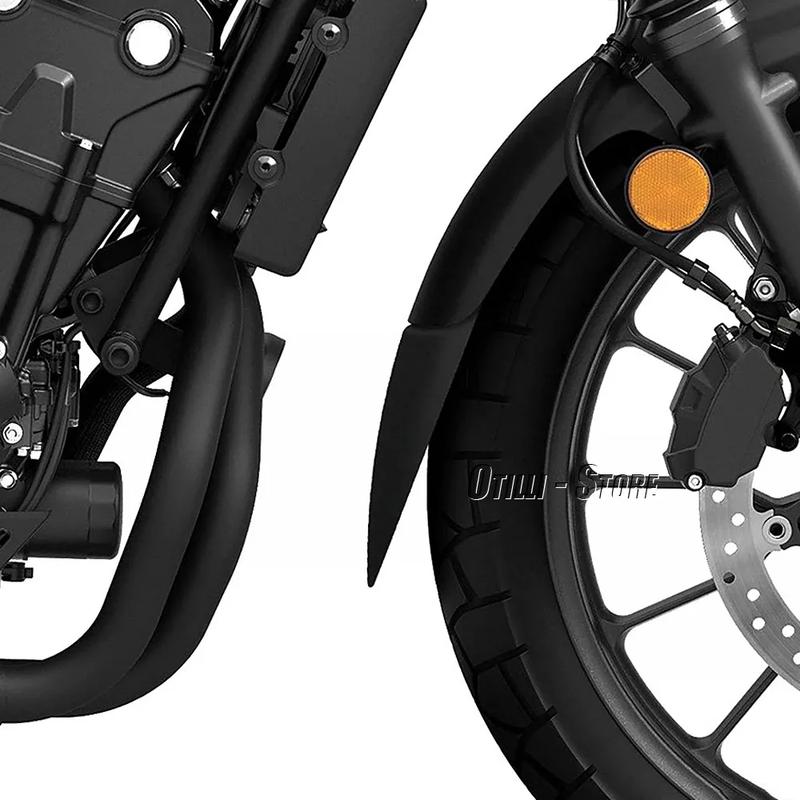 Cl500 CL 500 New Motorcycle Accessories Black Extension Front Fender Mudguard Extender For Honda CL500 2023 2024