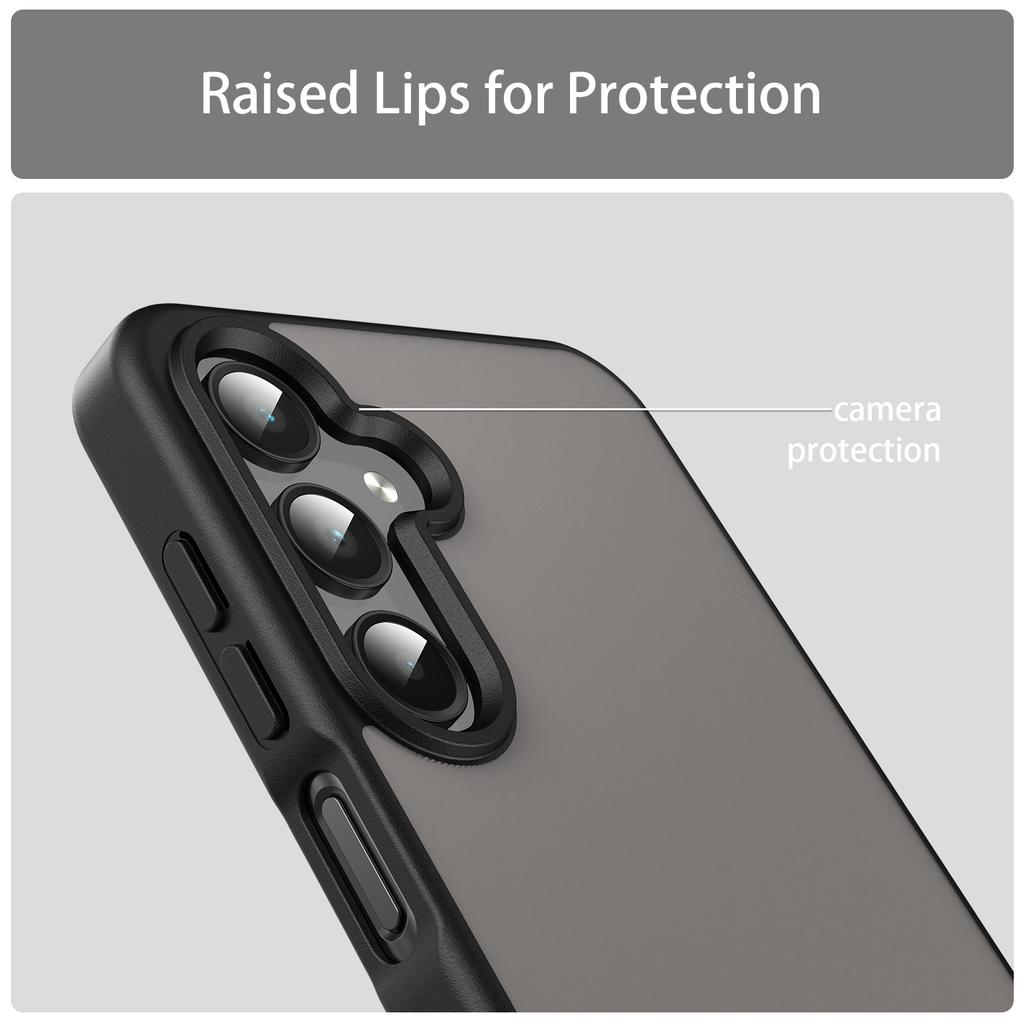 For Samsung Galaxy A16 4G/5G Case Skin Touch Matte Anti Drop TPU PC Phone Back Cover