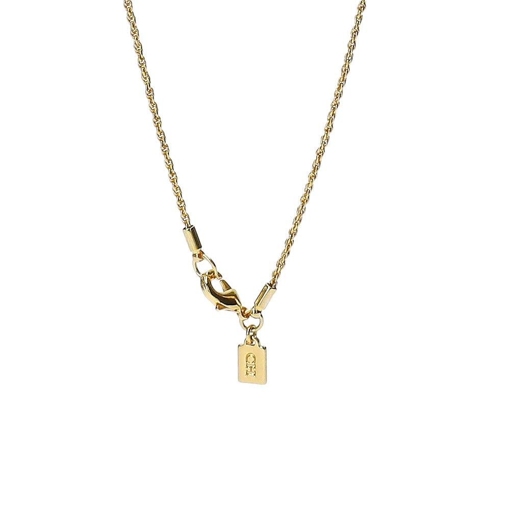 Crystal Haze Double Rope Necklace Doubleropechain Gold