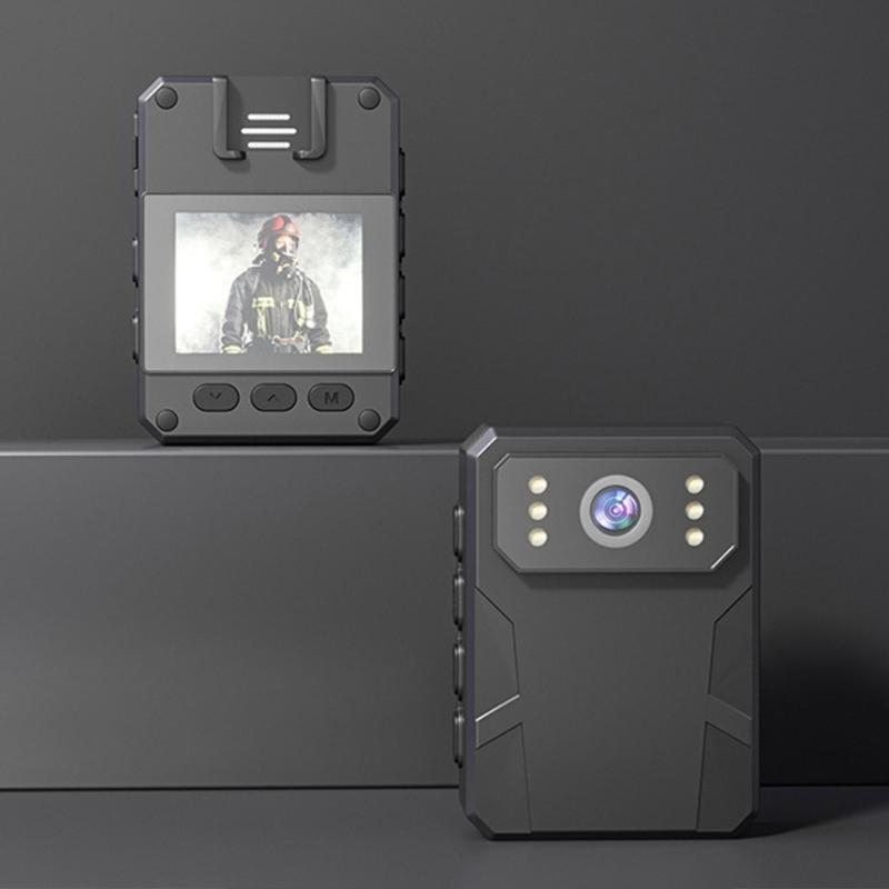 4K Mini Camera Body Worn Camera With 2inch IPS Screen Wearable Portable Body Camera Polices Recorder Thumb Action Camera