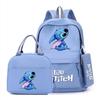 Peripheral Printed Anime Backpack Set, Personalized Trendy Backpack Set For Elementary And Middle School Students